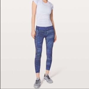 Lululemon FAST & FREE 7/8 TIGHT II *NULUX legging